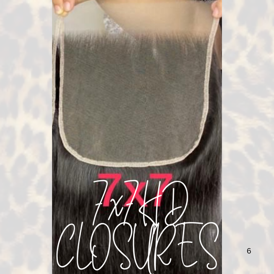7x7 HD Closure